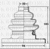 BMW 33211229372 Bellow, driveshaft